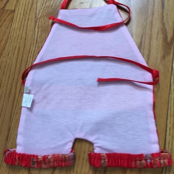 Vintage Infant Baby Girls Red Top - Picture 8 of 12